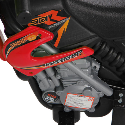 6V Kids Electric Motorbike Ride-On Motorcycle Scooter for Children 3-6 Years - Red