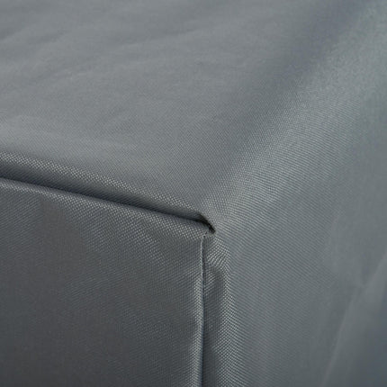 Rectangular Garden Furniture Cover 200x73x35cm Water & UV Resistant Oxford Fabric - Grey