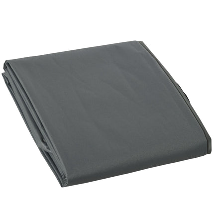 Rectangular Garden Furniture Cover 200x73x35cm Water & UV Resistant Oxford Fabric - Grey