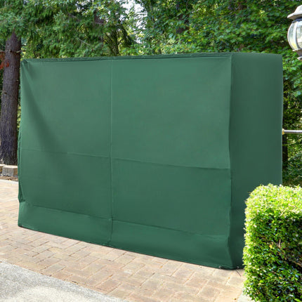 Oxford Patio Waterproof UV Resistant 3-Seater Swing Chair Cover - Green