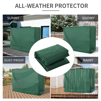 Oxford Patio Waterproof UV Resistant 3-Seater Swing Chair Cover - Green