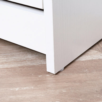 Shoe Storage Cabinet with 3 Drawers for 18 Pairs - White