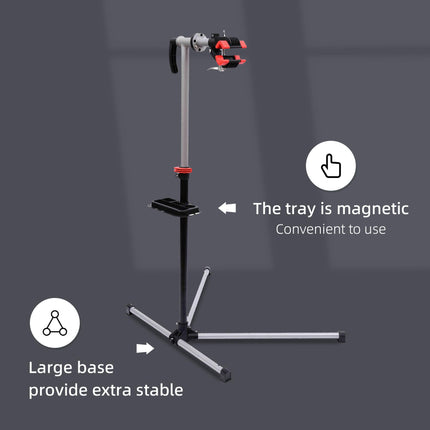 Bike Repair Stand Workstation, Bicycle Maintenance Workstand, Height Adjustable,