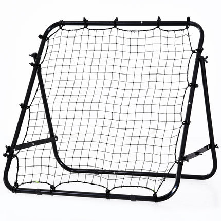 Adults Football Training Aid Multi-Sports Rebounder Net 108W x 100D x 65Hcm - Black
