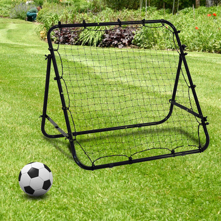 Adults Football Training Aid Multi-Sports Rebounder Net 108W x 100D x 65Hcm - Black
