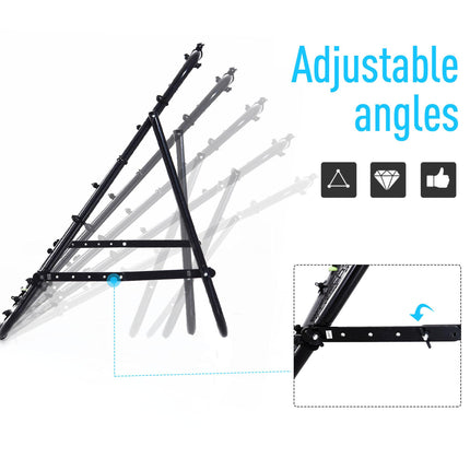 Adults Football Training Aid Multi-Sports Rebounder Net 108W x 100D x 65Hcm - Black