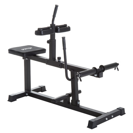 Seated Leg Extension Machine, Adjustable Leg Raise Machine and Curl Machine with Plate Loaded for Hip, Lower Body and Home Gym Workout