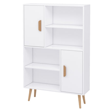 Sideboard Bookshelf Free Standing Bookcase Shelves Unit Display Storage Cabinet