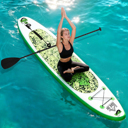 Inflatable Stand Up Paddle Board, 10' x 30" x 4", Non-Slip SUP, with ISUP Access