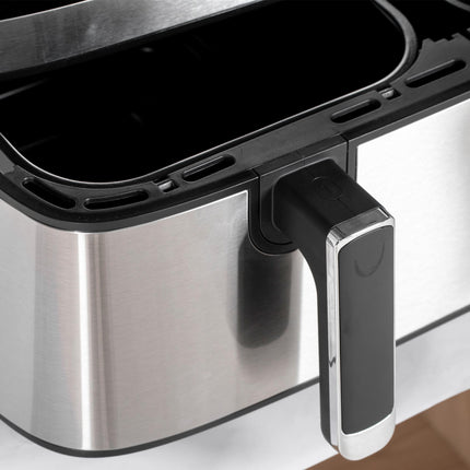 8.5L Dual Basket Air Fryer with Sync Cooking - Black