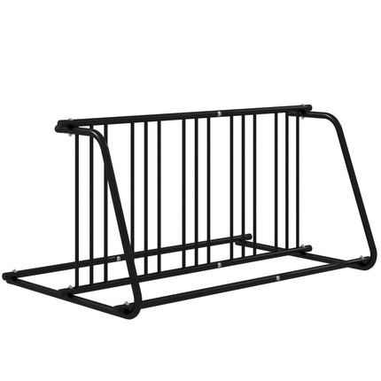 Bike Stand, Double-sided Bike Rack Floor Stand for 6 Bicycles, Kids/Mountain/Roa