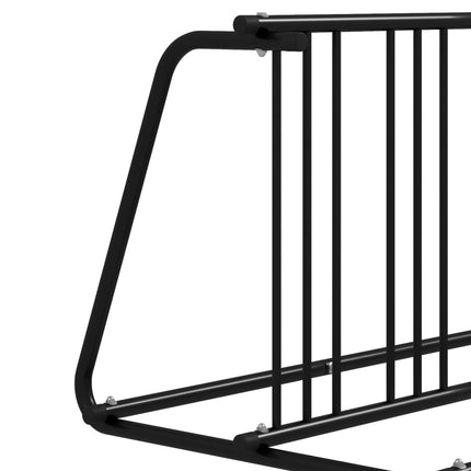 Bike Stand, Double-sided Bike Rack Floor Stand for 6 Bicycles, Kids/Mountain/Roa
