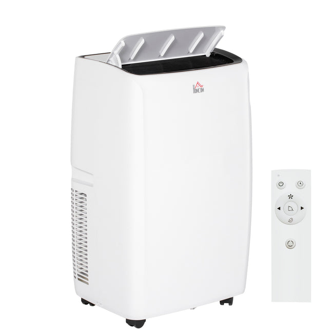 14,000 BTU Portable Air Conditioner with LED Screen - White