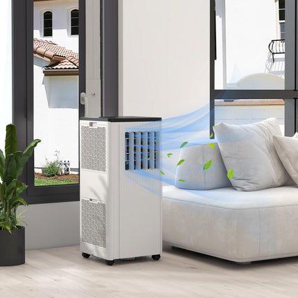 7,000 BTU Mobile Air Conditioner with App Control for 15m² Rooms - White