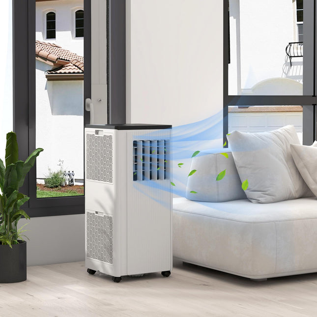 7,000 BTU Mobile Air Conditioner with App Control for 15m² Rooms - White