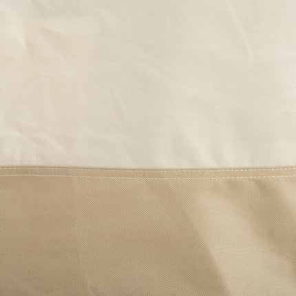 Large Durable Waterproof Rectangular BBQ Grill Cover - Beige