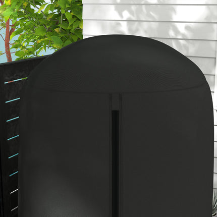 Waterproof Hanging Egg Chair Cover 190x128cm 420D Oxford Fabric - Black