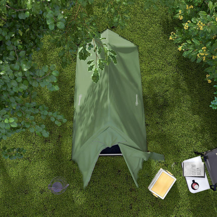 1-2 Man Waterproof Lightweight Double Layer Camping Tent - Green