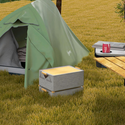 1-2 Man Waterproof Lightweight Double Layer Camping Tent - Green