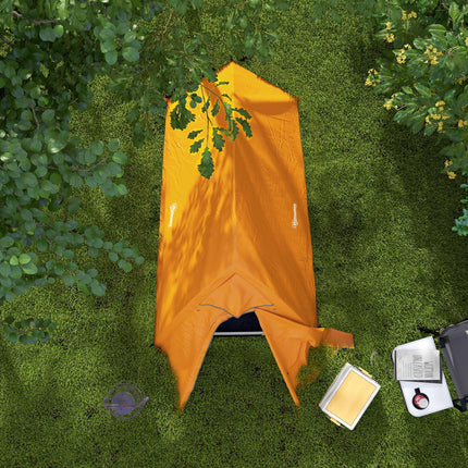 1-2 Man Double Layer Waterproof Lightweight Camping Tent - Orange
