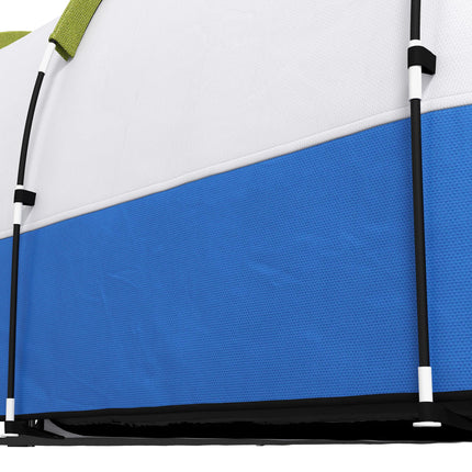 Two-Room Family Camping Tent with Porch - Green