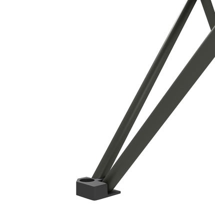 Lightweight Folding Camping Table with Carry Bag for Outdoor Use - Black
