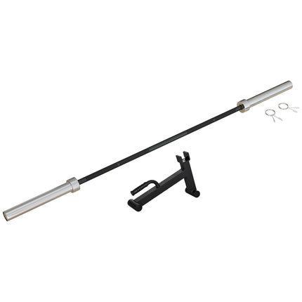 210cm Barbell Set, Barbell Bar for 5cm Weight Plates for Loading 200kg Weight Plates, for Home Gym Weight Training