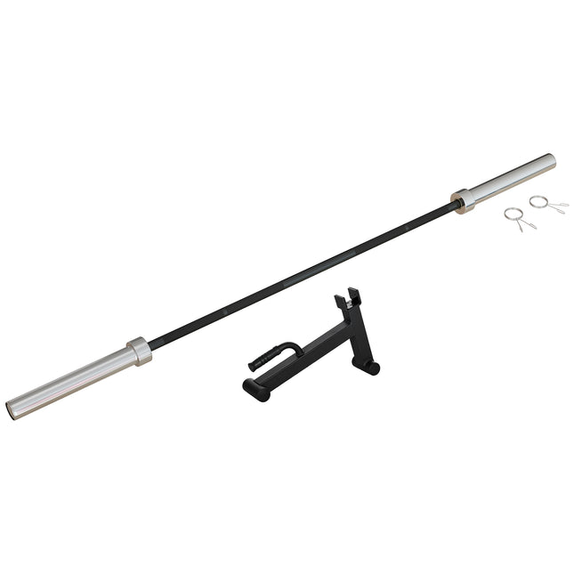 210cm Barbell Set, Barbell Bar for 5cm Weight Plates for Loading 200kg Weight Plates, for Home Gym Weight Training