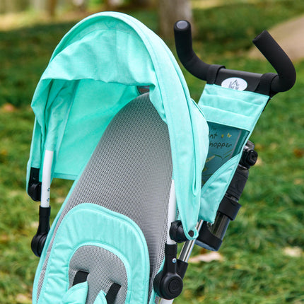 6 in 1 Kids Trike Push Bike with Canopy, 5-Point Safety Belt, Storage & Brake for Ages 1-5 - Green