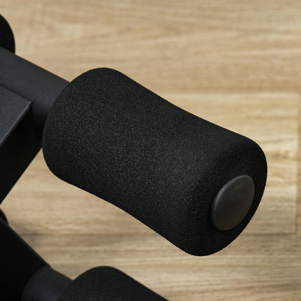 Tibialis Trainer Tib Bar for Lower Leg Strengthening with Foam Pads - Black