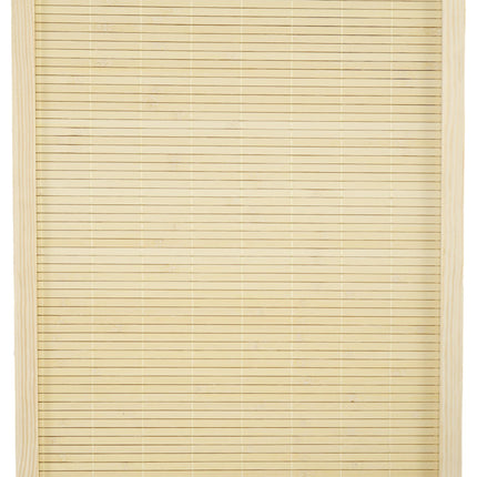Room Divider, Freestanding Privacy Screen, 4 Panel Folding, 180 x 180cm, Natural