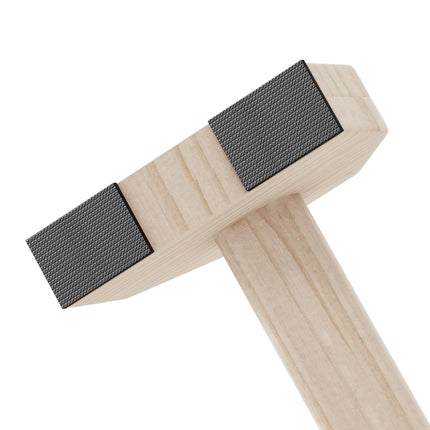 Wooden Parallette Bars Push Up Handles with Non-Slip Base for Home Gym Training - Natural Wood