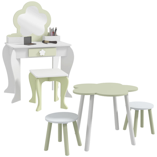 5 PCs Kids Furniture Set Flower Design for 3-5 Years