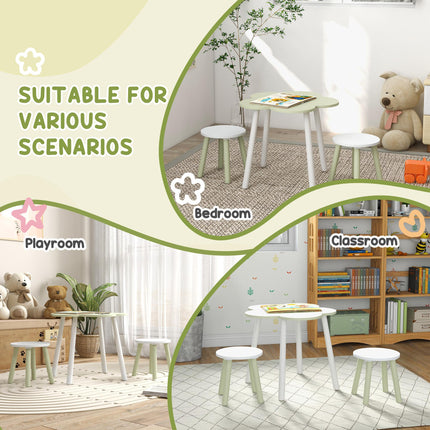 5 PCs Kids Furniture Set Flower Design for 3-5 Years