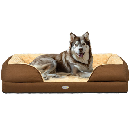 Calming Dog Bed Pet Mattress w/ Removable Cover, Anti-Slip Bottom, for Large Dog
