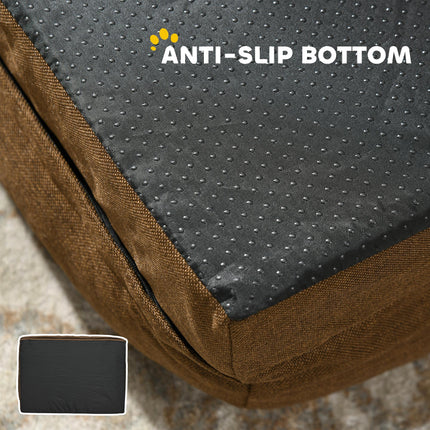 Calming Dog Bed Pet Mattress w/ Removable Cover, Anti-Slip Bottom, for Large Dog
