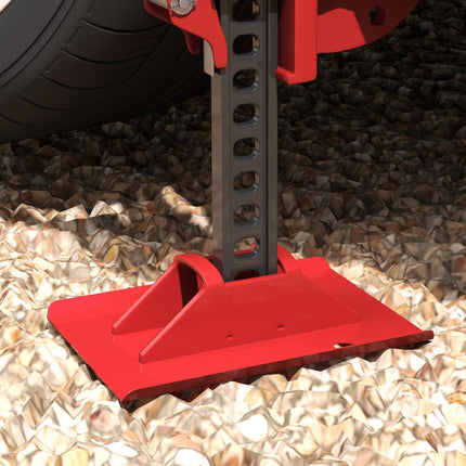 3 Tonne 48" High Lift Farm Jack for 4x4, Tractors & Trucks - Red