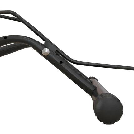 Freestanding Steel Bike Floor Stand for 16-29 Inch Bikes - Black