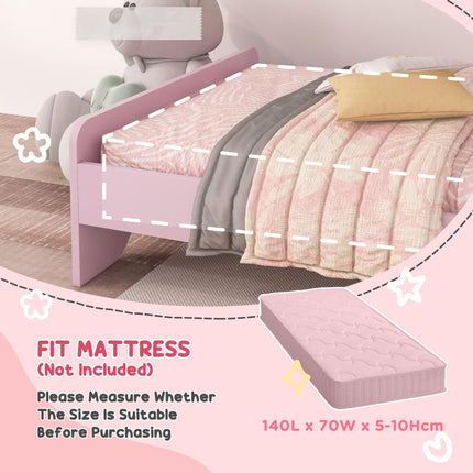 Wooden Kids Bedroom Furniture Set with Kids Dressing Table, Stool, Bed, for 3-6