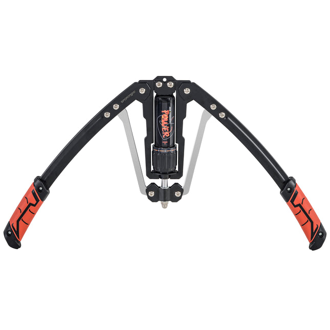 Twister Adjustable Hydraulic Arm Exerciser 22-440lbs for Strength Training - Black Red