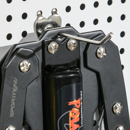 Twister Adjustable Hydraulic Arm Exerciser 22-440lbs for Strength Training - Black Red