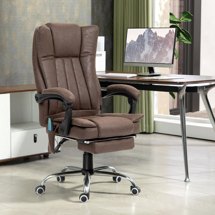 Vibrating Massage Office Chair with Heat, Desk Chair with Height Adjustable and