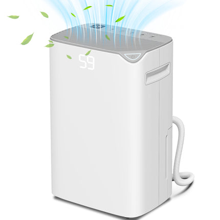 20L/Day Dehumidifier, with Filter - White