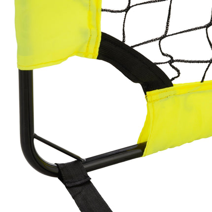 Two Football Goal Nets, Foldable Outdoor Sport Training Equipment, for Teens, Ad