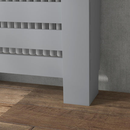 95.5H x 78Wcm Radiator Cover with Drawer - Grey