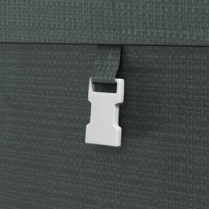 Temporary Garden Shed 179 x 120cm with Accessories - Dark Grey