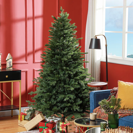 6ft Artificial Christmas Tree with 1821 Tips - Green