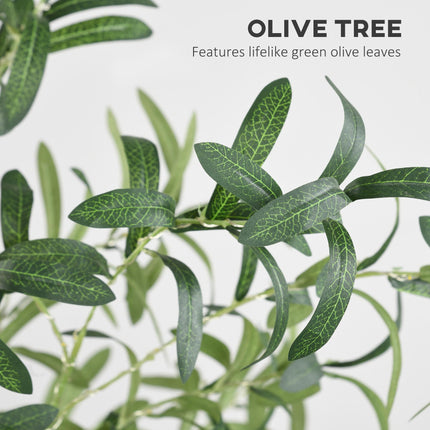 300 LED Light Decorative Artificial Olive Tree - Green