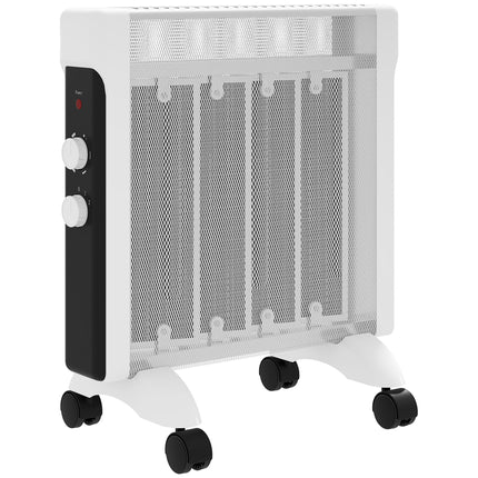 2kW Electric Heater, 10-45‚ÑÉ Temperature - White