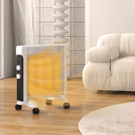 2kW Electric Heater, 10-45‚ÑÉ Temperature - White